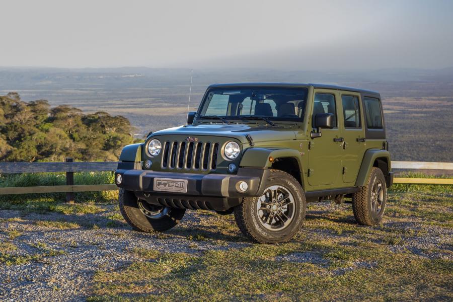 Jeep Wrangler Unlimited 75th Anniversary (BR) '2016
